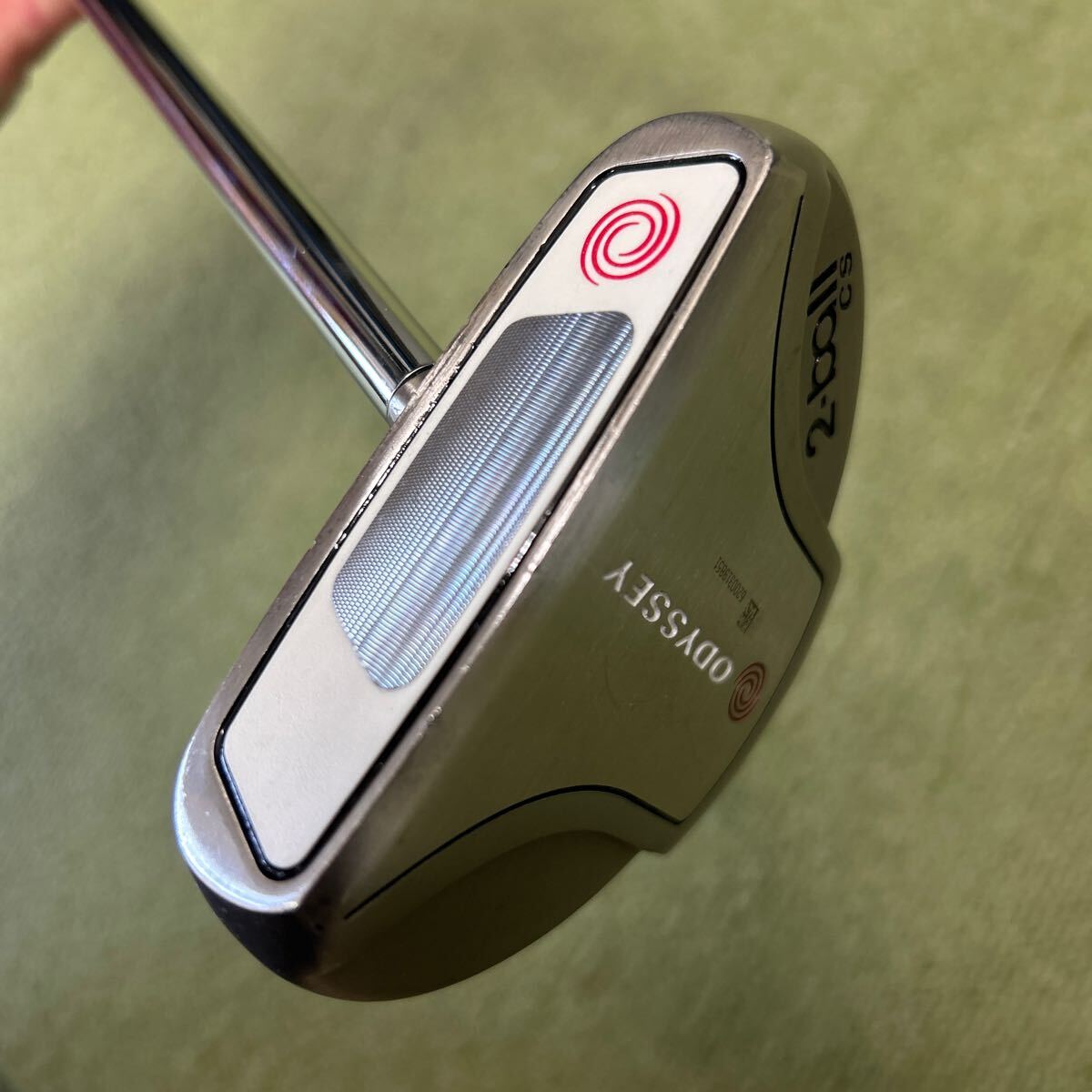 A197 オデッセイ ホワイトスチール 2ボール センターシャフト 35インチ 528g 拍卖