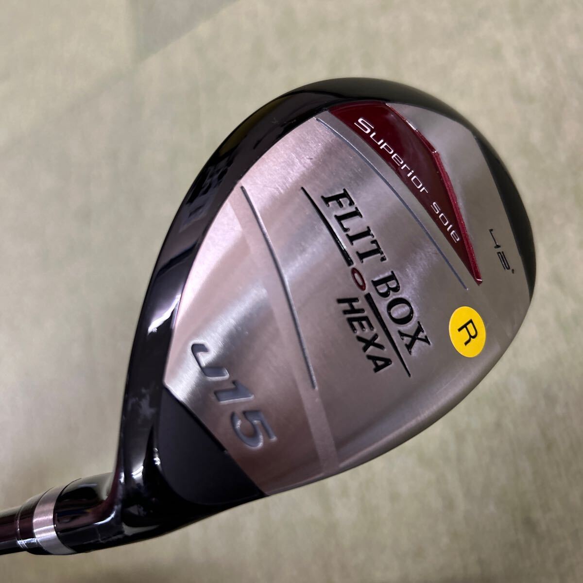 A250 美品 FLIT BOX HEXA U15 42° 純正カーボンR拍卖