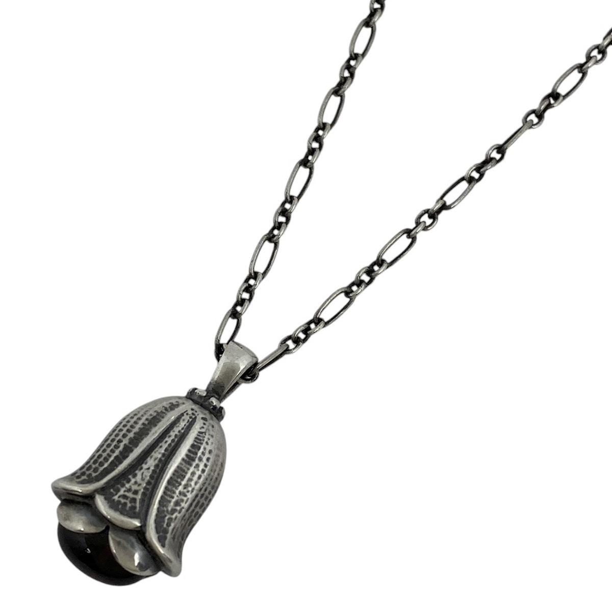 【在庫一掃】 ジョージジェンセン デザイン ネックレス 2007 ヘリテージ イヤー ペンダント シルバー925 シルバー 【中古】拍卖