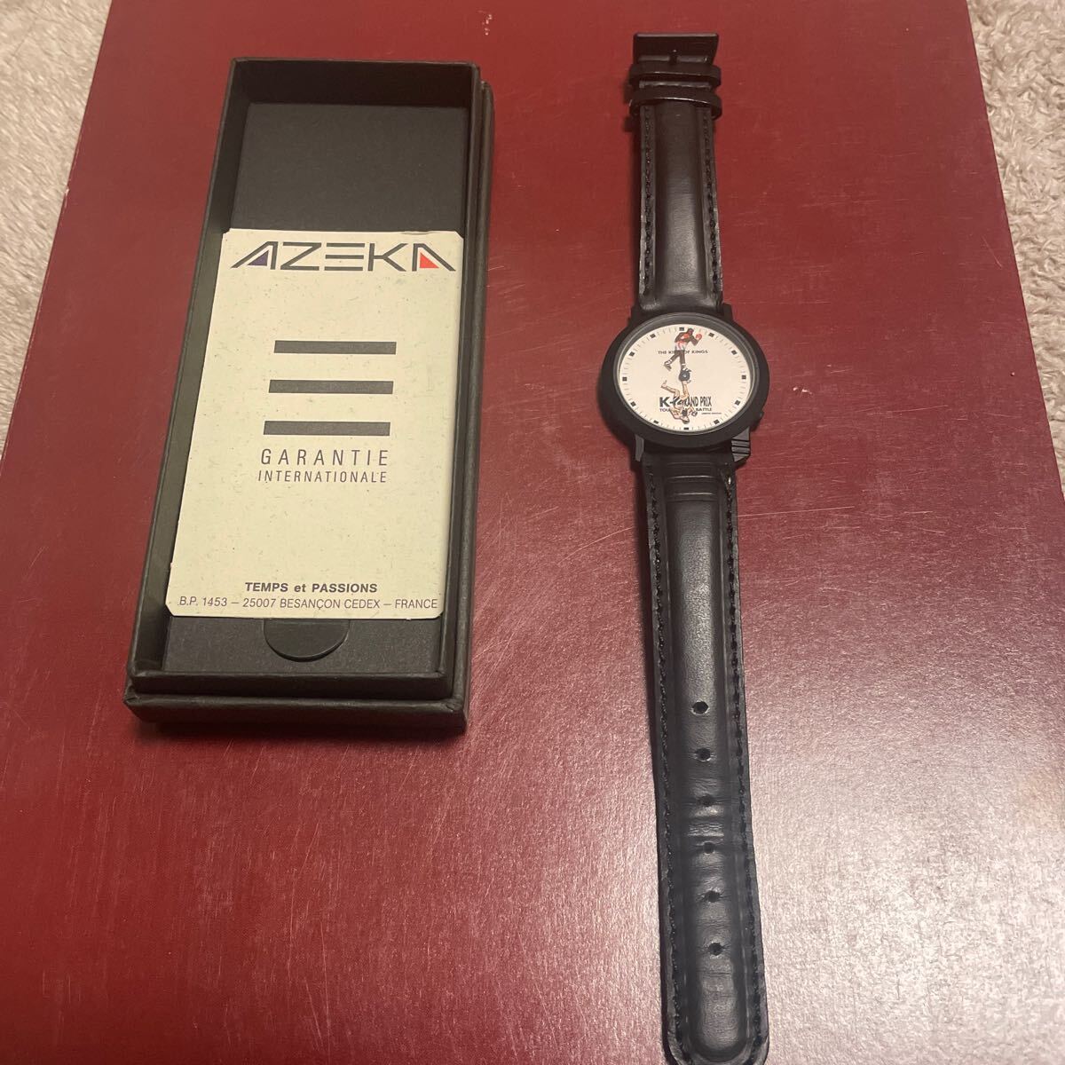 k-1グランプリAZEKA 腕時計 ほぼ未使用品 アンディ・フグ/アーネスト・ホースト拍卖