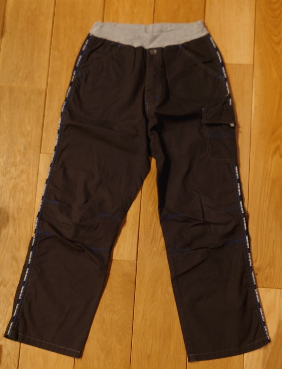 TREWES BOYS 子供向けロングパンツ サイズ160 ウエスト総ゴム 黒拍卖