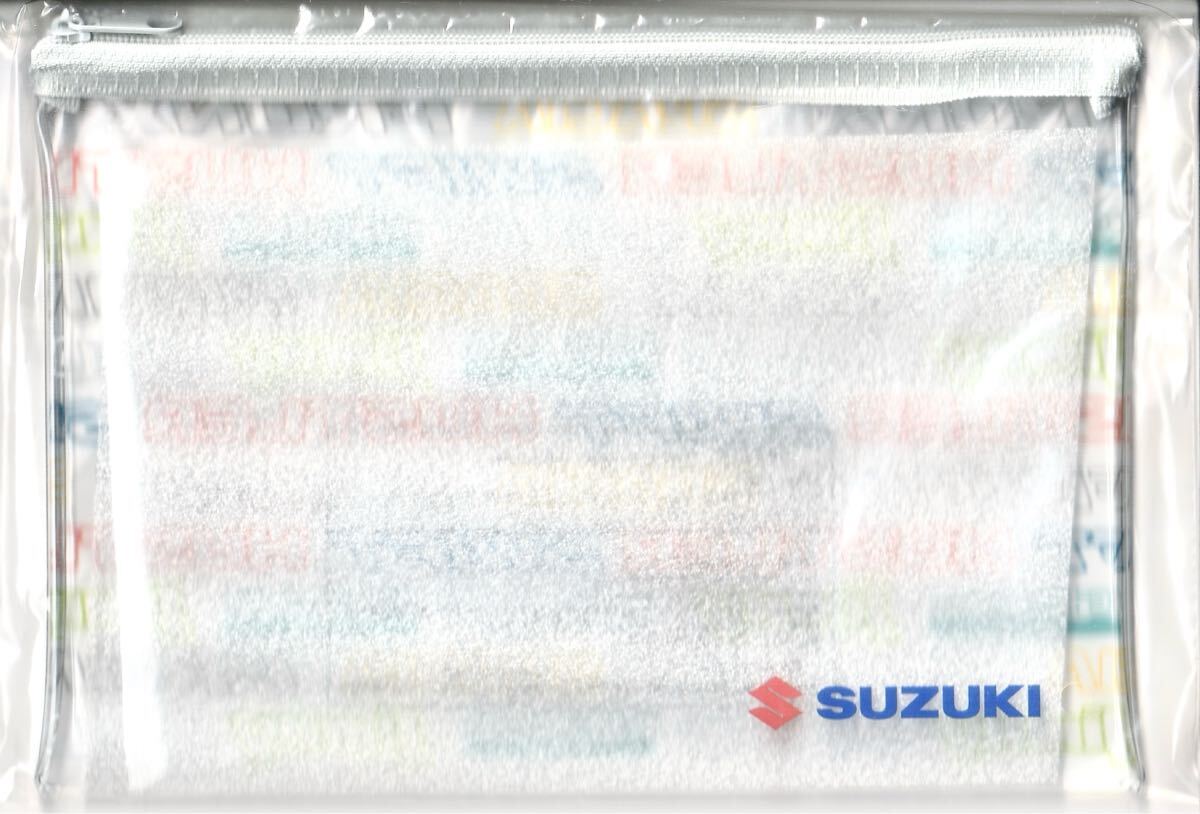 ★ SUZUKI 【クリアポーチ】★スズキ ノベルティ SWIFT スイフト HUSTLER ハスラー SPACIA スペーシア FRONX SOLIO ソリオ Jimny ジムニー拍卖