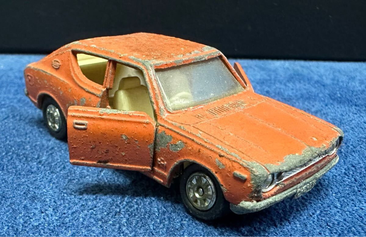 TOMICA トミカ ミニカー 日産 cherry X-1 1/58 チェリー No. 17 日本製 レトロ コレクション 当時物 箱無 (j)拍卖