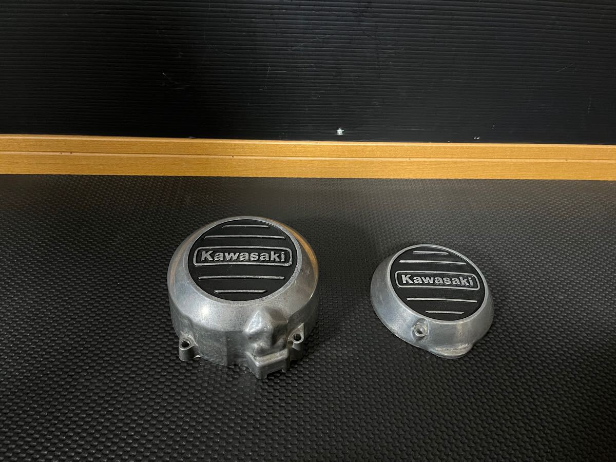 Z400FX 超人気!! 美品! 本物 当時物 純正 ジェネレーターカバー ポイントカバー セット! ダイナモ ゼファー400 GPZ400F Z400GP beet 2拍卖