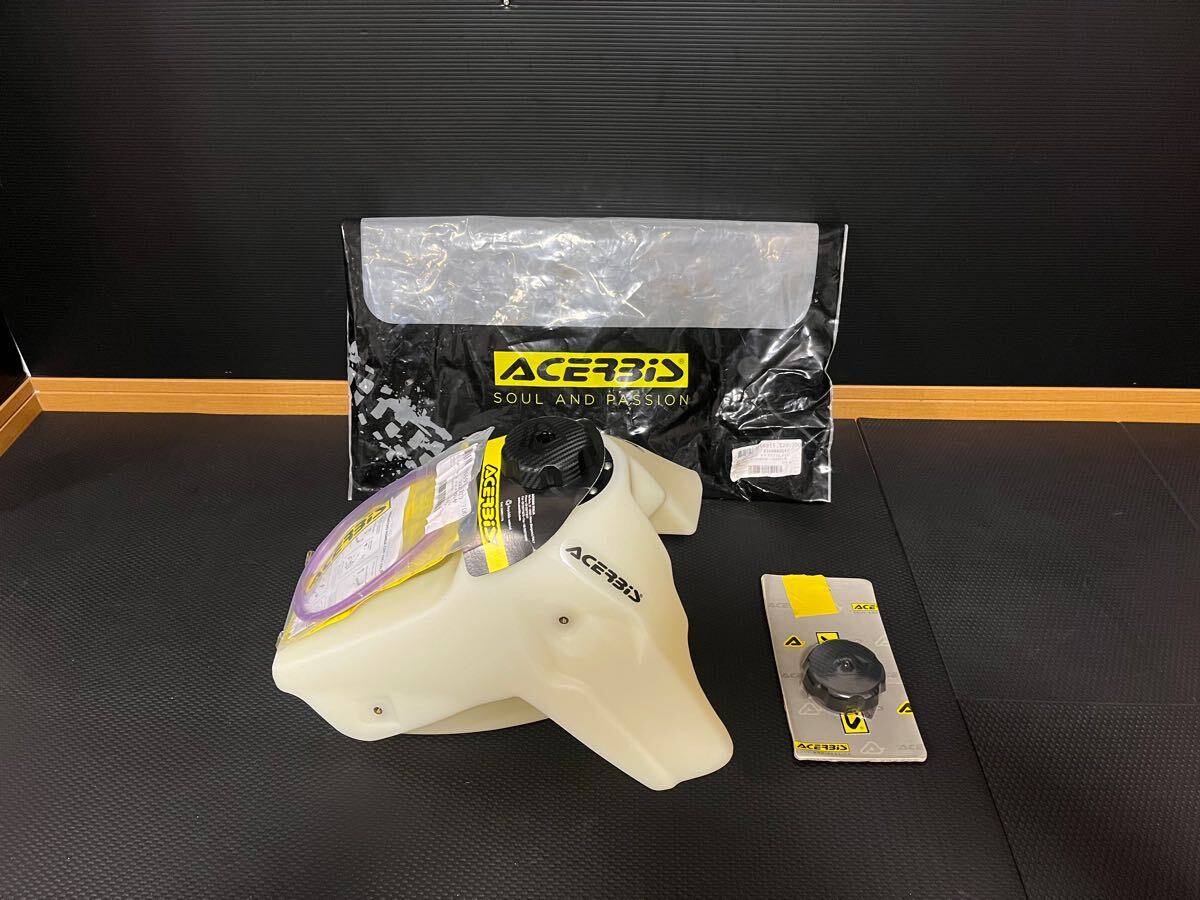 CRF450R 新品!! 大人気!! 希少! ACERBIS ビッグタンク ポン付け可能!! 超便利! アチェルビス CRF250R FMF アクラポビッチ BETA 拍卖
