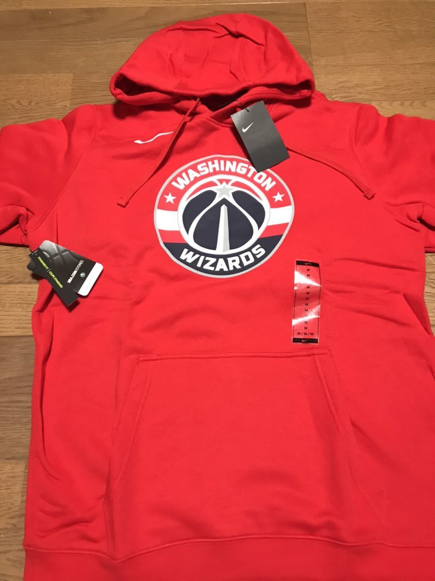 NBA WASHINGTON WIZARDS MEN”S HOODIE (NBA) size-M 未使用 送料無料 NCNR拍卖