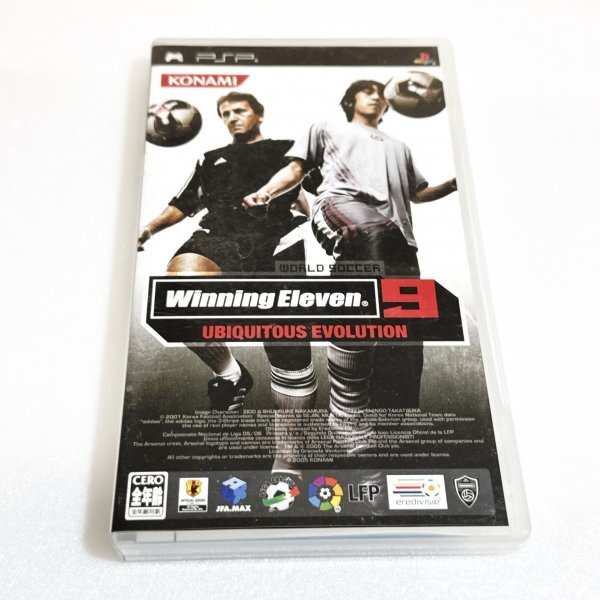 PSP ウィニングイレブン9【箱・説明書有り】清掃済 同梱可拍卖