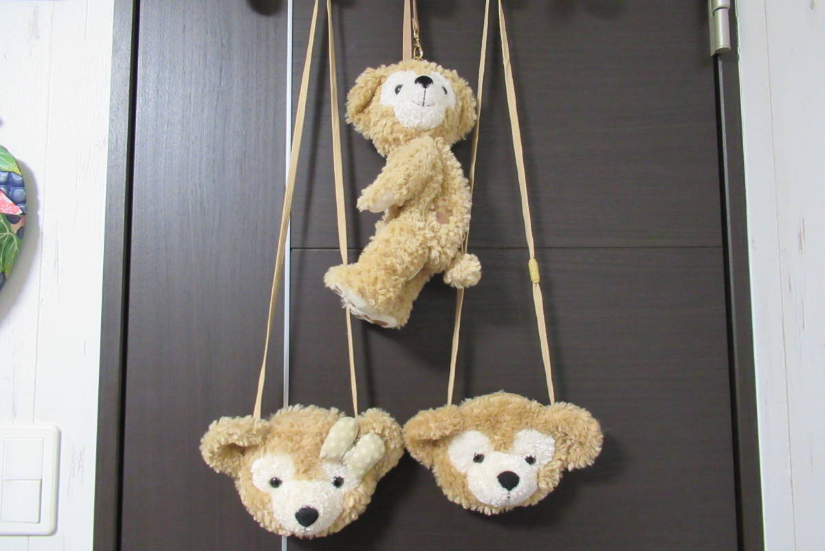 ダッフィー シェリーメイ パスケース コインケース ポーチ 3点セット 拍卖