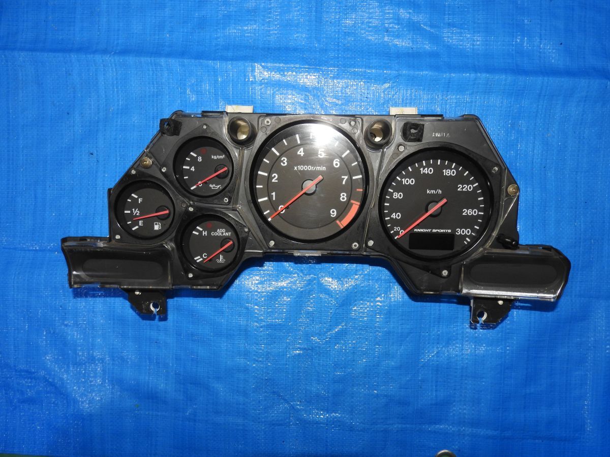 18 FD3S RX-7 4型 ナイトスポーツ 300km スピードメーター KNIGHT SPORTS ASSY RX7 13B ローターリー ターボ 13B-REW マツダ 前期 後期拍卖