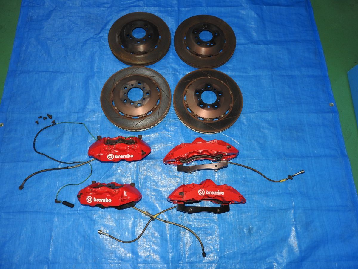 BMW E46 M3 ブレンボ ブレーキ キャリパー 前後 GTキット brembo ローター ASSY GH-BL32 326S4 BL32 S54B32 クーペ拍卖