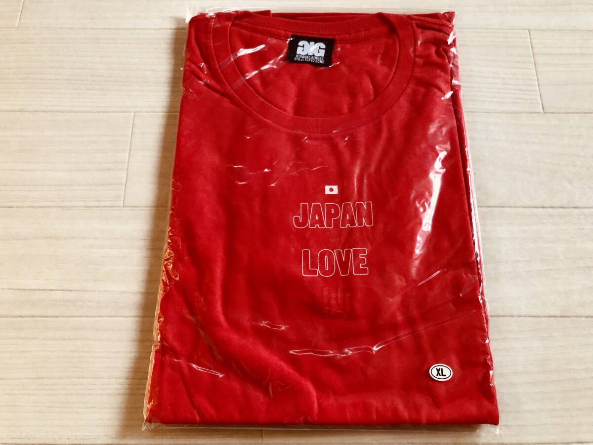 未開封 氷室京介 K⑱ 復興支援GIG SOLD OUT Tシャツ XL 赤 JAPAN×LOVE GIG at TOKYO DOME 新品 グッズ boowy拍卖