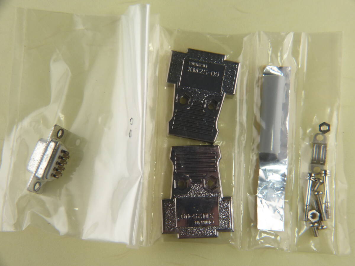 ★☆オムロン MX2Sケース Dサブ9ピンメス セット 未開封☆★拍卖