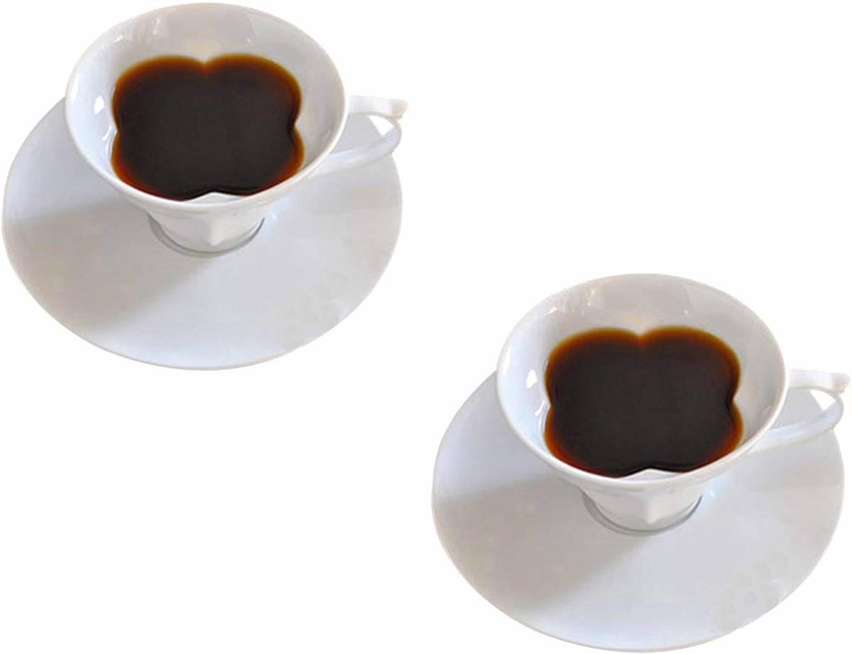 ハートインクローバー ペアコーヒー碗皿拍卖