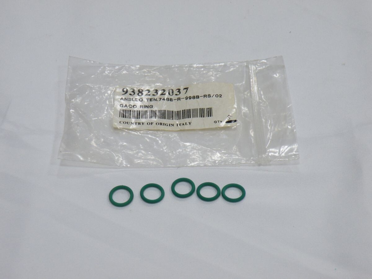 送料無料!ドゥカティ 748 996 998 900SS 400SS 純正O-RING 5個入り 938232037 RHA0019拍卖