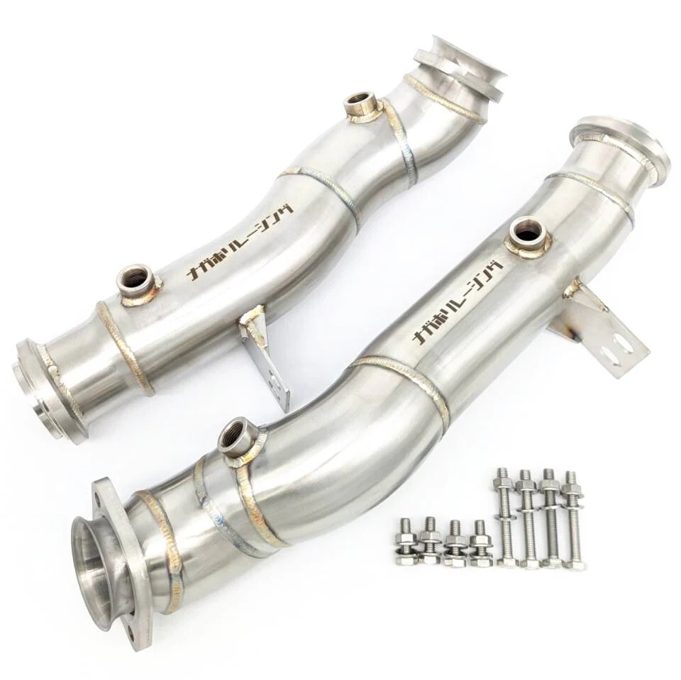 馬力アップ! MERCEDES-BENZ ダウンパイプ E400 C238 A238 3.0 M276 ナガホリレーシング フロントパイプ エキゾースト マフラー拍卖