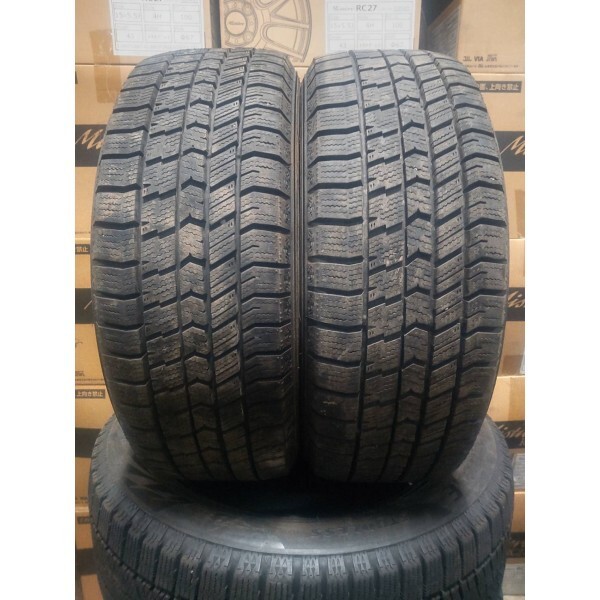 ★送料無料★ 175/55R15 2022年製 9分山 グッドイヤー ICENAVI 8 2本/中古スタッドレスタイヤ(冬タイヤ) トール N8662_F拍卖