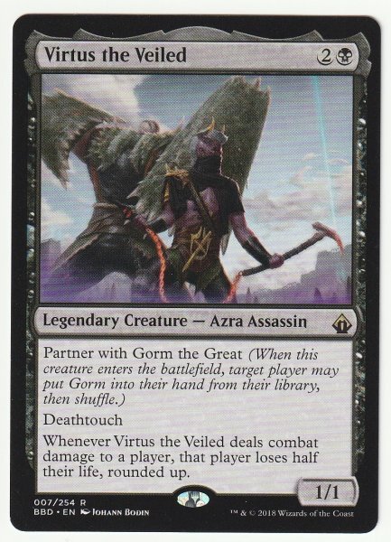 BBD 微影のビルタズ/Virtus the Veiled 英語1枚拍卖