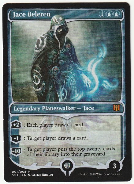 SS1 ジェイス・ベレレン/Jace Beleren 英語1枚拍卖