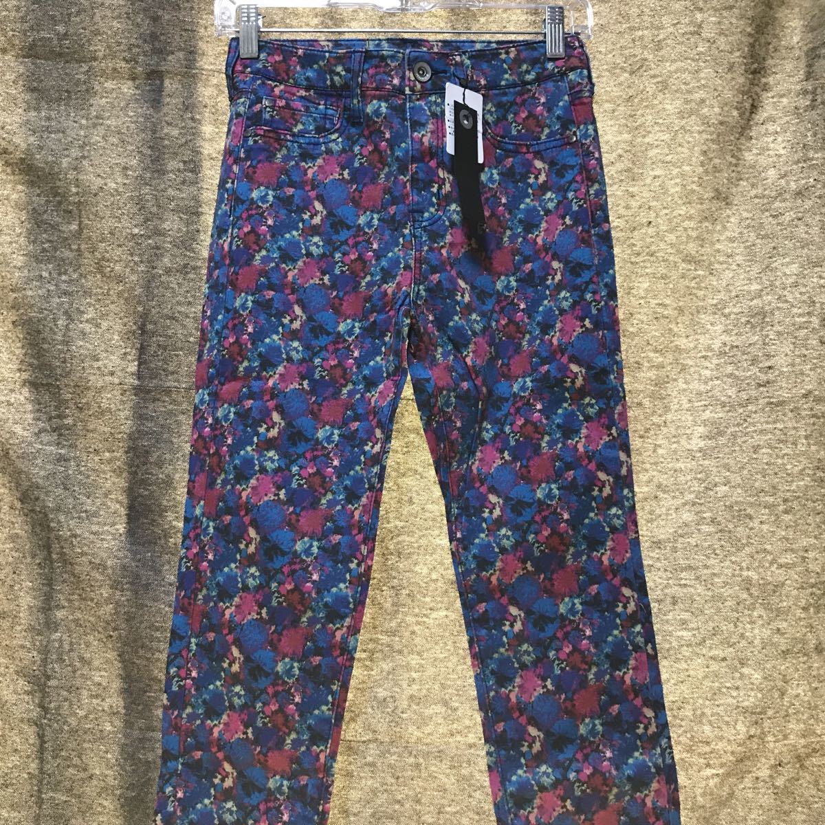 新品激安 JEANASISジーナシス ストレッチパンツ S 定価5145円 へ拍卖