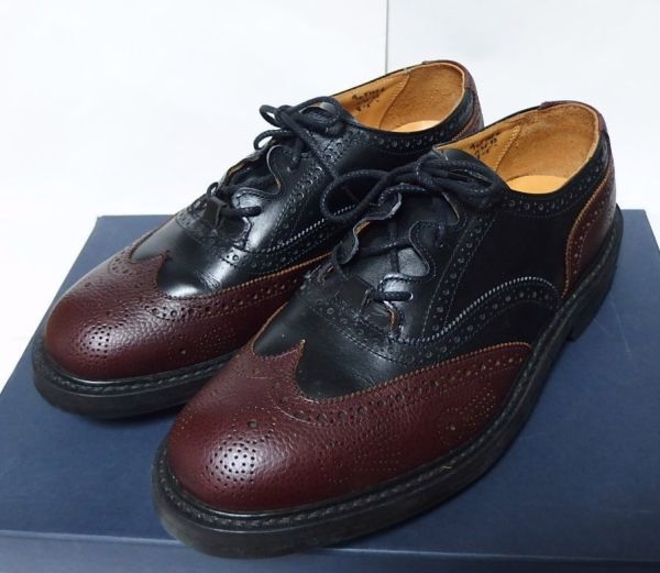 Tricker's トリッカーズ M7533 ツートーン ギリー シューズ 8拍卖