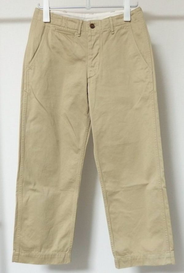 WAREHOUSE ウエアハウス DUCK DIGGER Lot 1082 CHINOES チノ パンツ W30 ベージュ拍卖