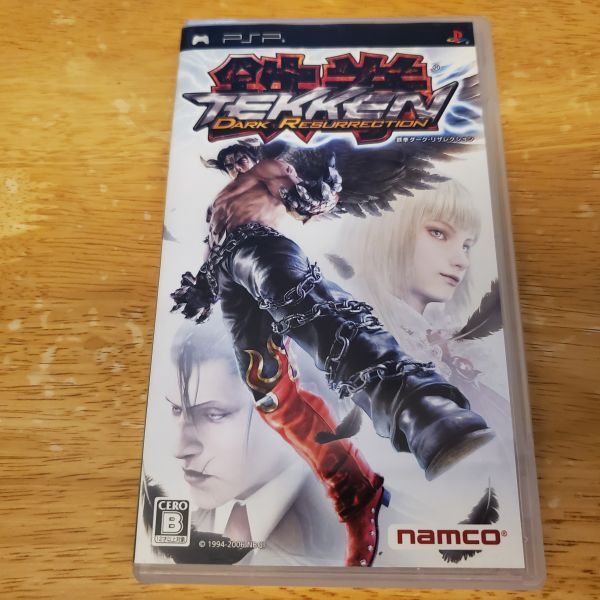 【送ク】PSP 鉄拳 DARK RESURRECTION 説明書なし拍卖