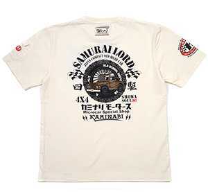 カミナリモータース/ジムニー/Tシャツ/白/S/kmt-168/エフ商会/テッドマン拍卖