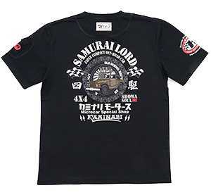 カミナリモータース/ジムニー/Tシャツ/黒/S/kmt-168/エフ商会/テッドマン拍卖