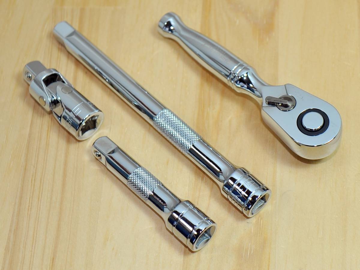★SIGNET 9.5sq ショート ラチェットハンドル エクステンションバー ユニバーサルジョイント セット★シグネット 3/8DR コンパクト拍卖