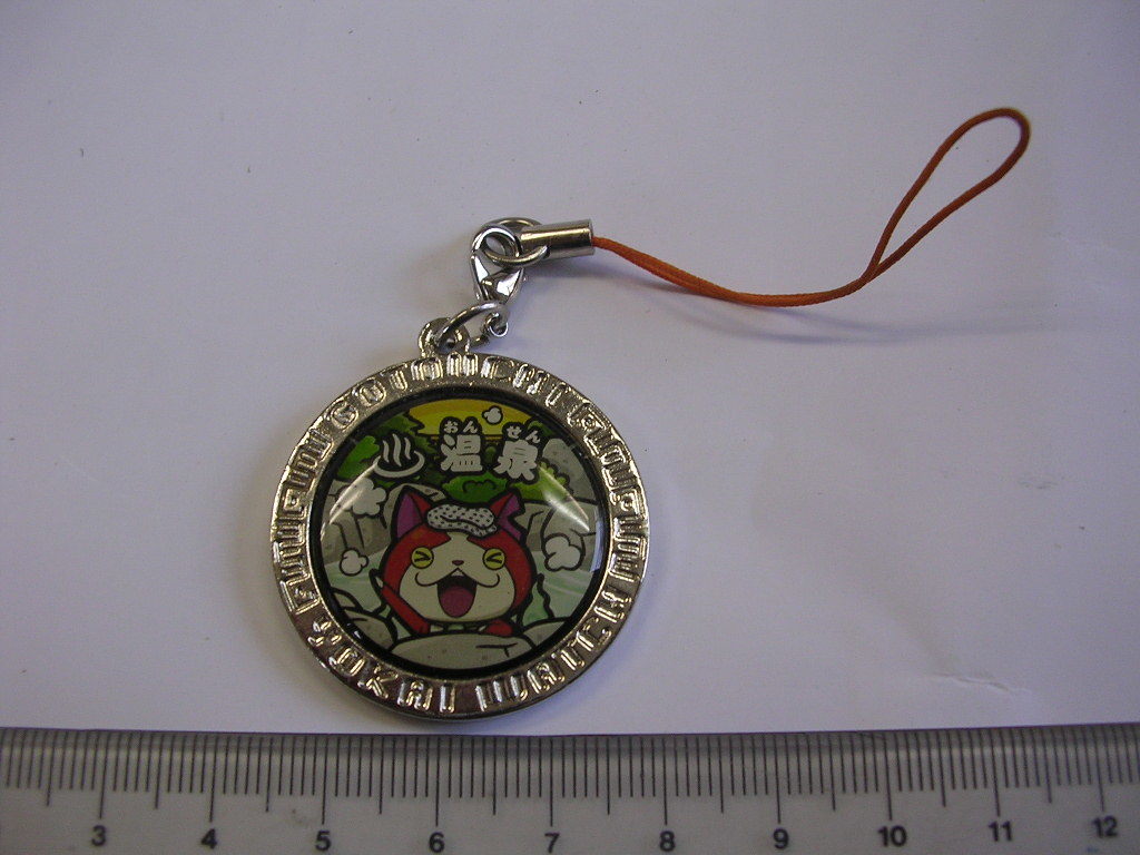 ジバニャン ストラップ■妖怪ウォッチ■温泉/#1897拍卖