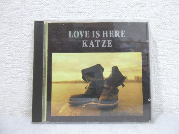 CD KATZE カッツェ LOVE IS HERE ラヴ・イズ・ヒア【M250134】(P)拍卖