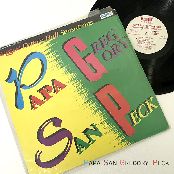 LP PAPA SAN パパ サン GREGORY PECK グレゴリー ペック KING JAMMY ROHIT Reggae Dance Hall Sensations RRTG 7770 レゲエ 札幌拍卖