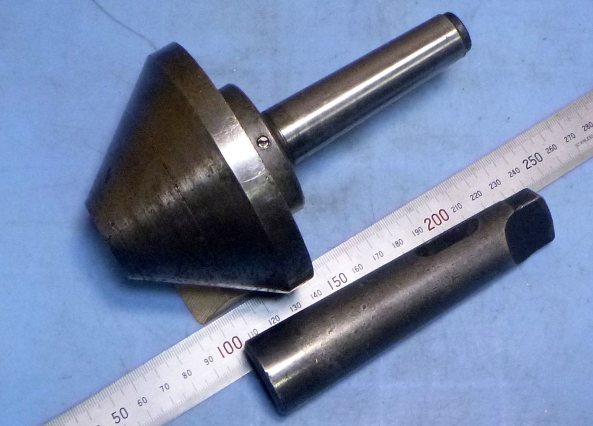 FB961 MT3傘型回転センター NEWS #3 最大径 丸104 MT4スリーブ付 中古拍卖