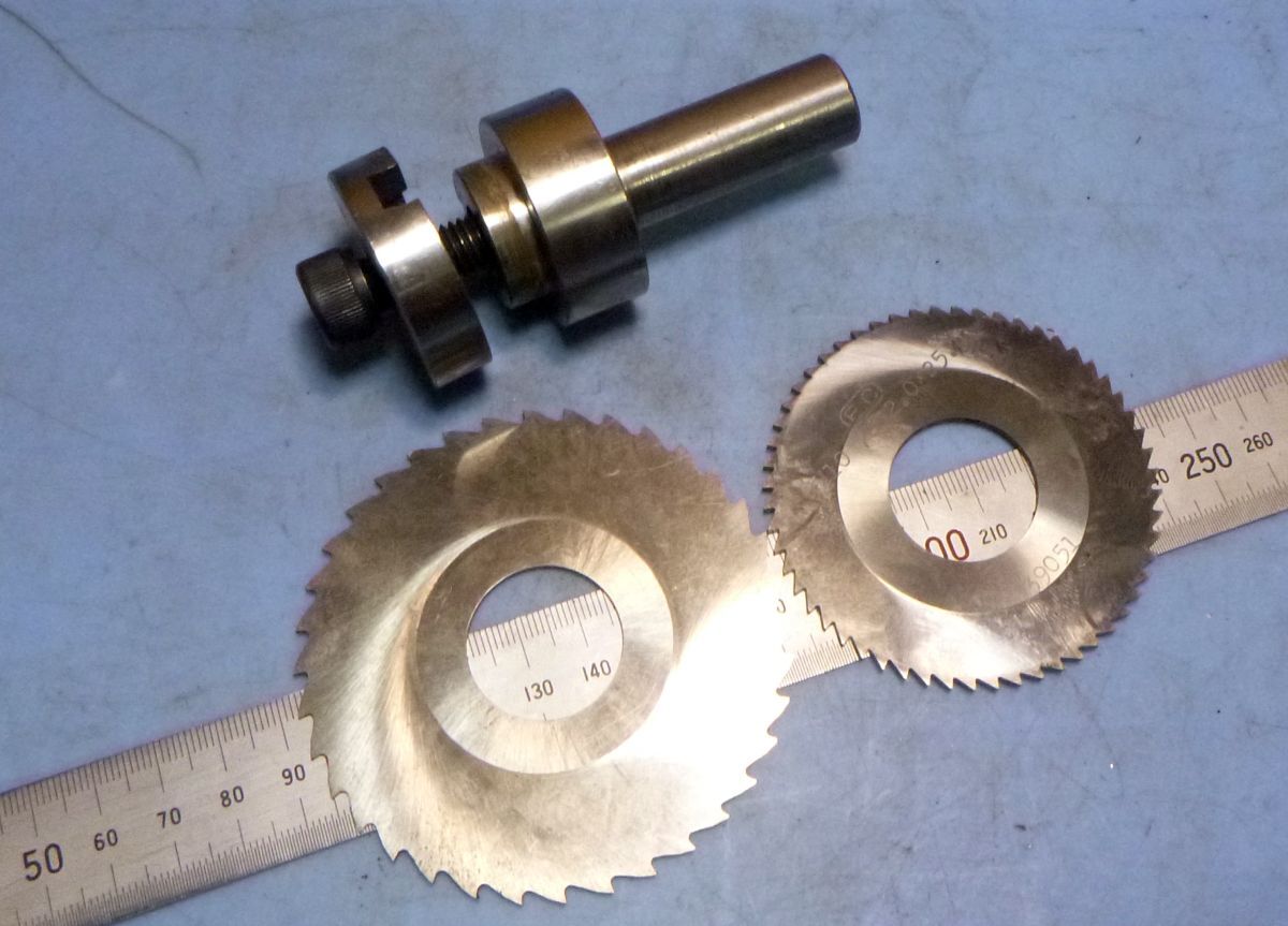 FB962 16.8mm サイドカッターアーバー オマケ サイドカッター 2枚付 中古拍卖