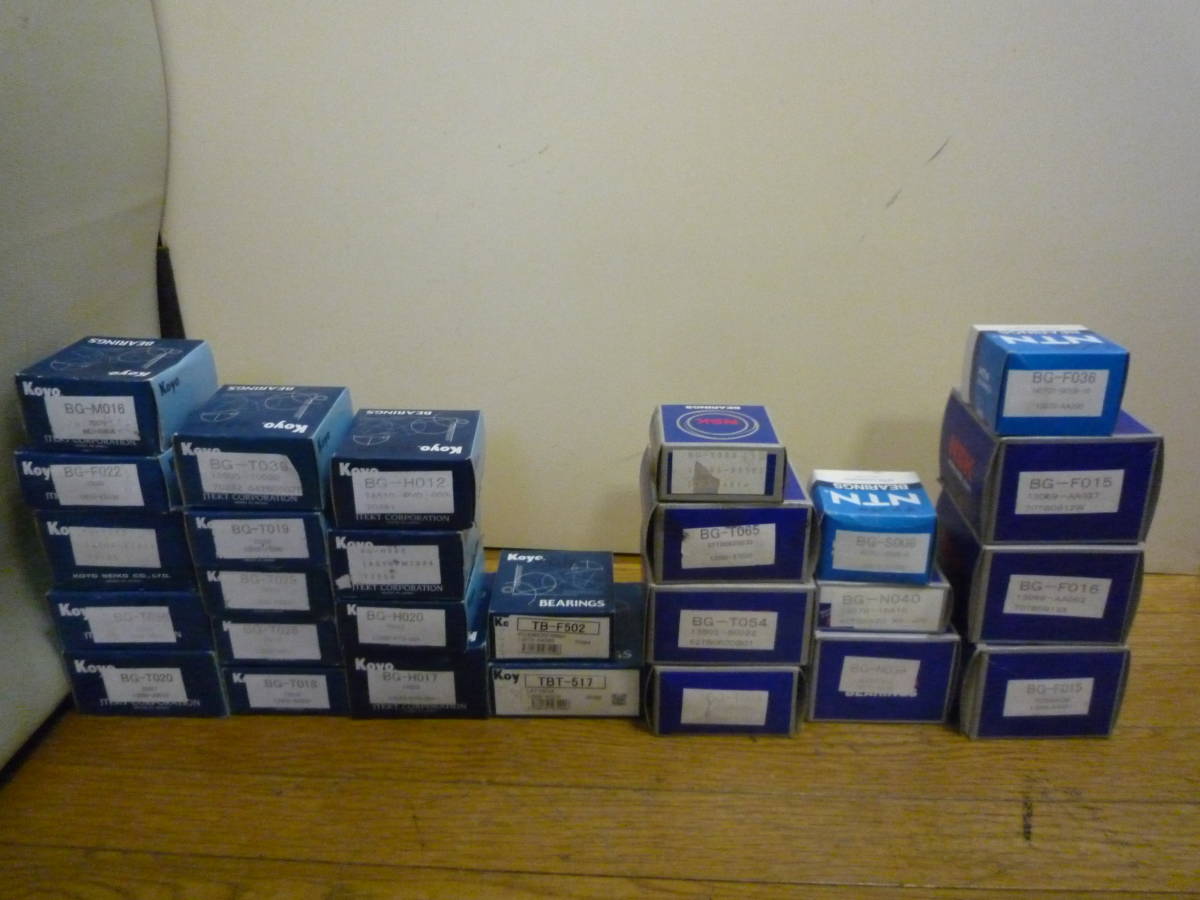 ◇新品 未使用 保管品 色々まとめて 27個 KOYO NSK NTN ベアリング 日本製 バラ売り可◇旧車 レストア 修理 高速有鉛 オールドタイマー拍卖