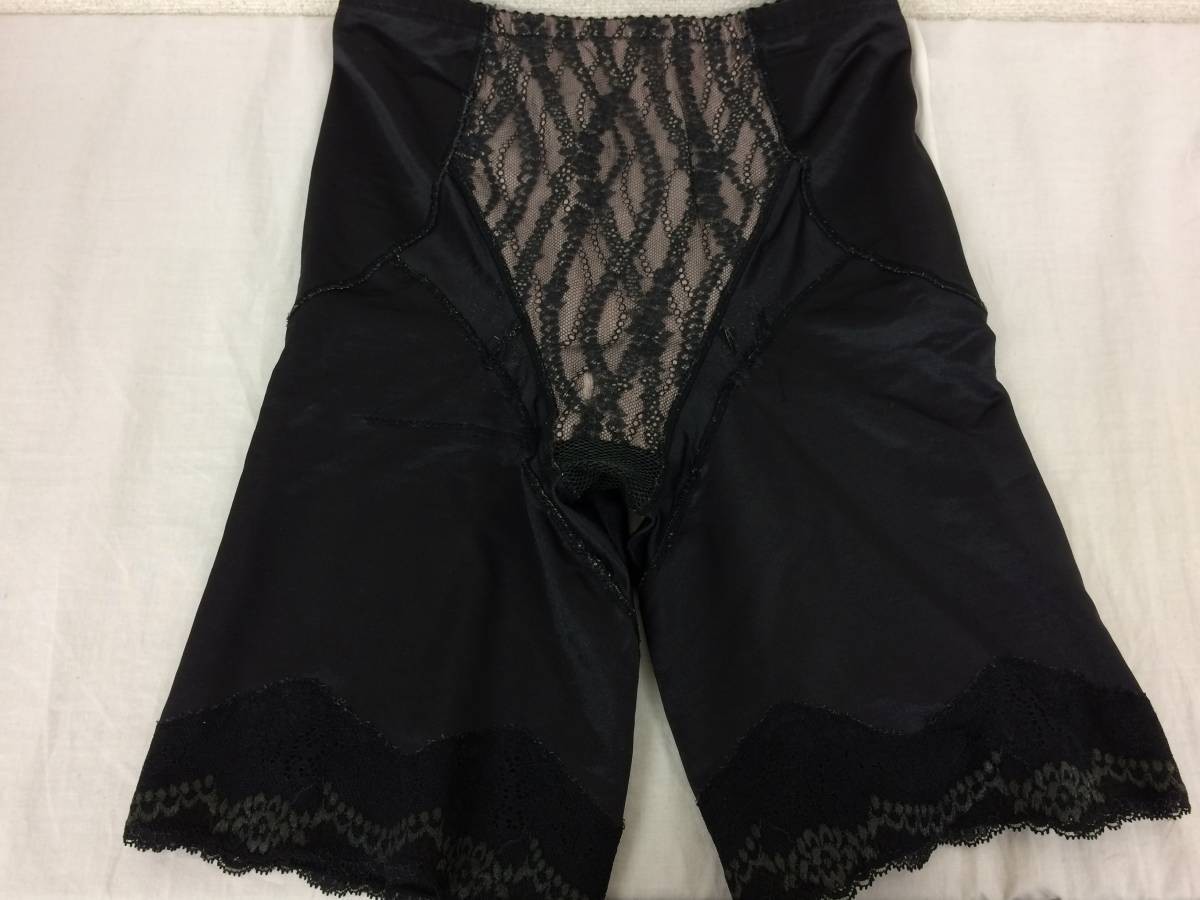 ★中古★マルコ 補正下着 ショートガードル EL-76 デモニーク ブラック 黒 大きいサイズ 着痩せ 矯正下着 補整下着 №45拍卖