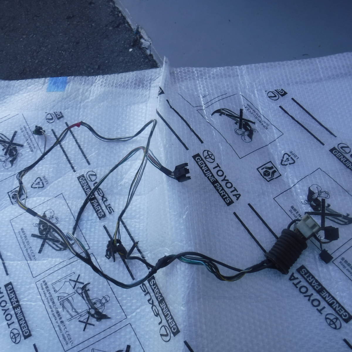 ALFAアルファロメオ155右フロントドア配線ハーネスQ4ケーブル右ドア電源コード 部品取り車あります拍卖