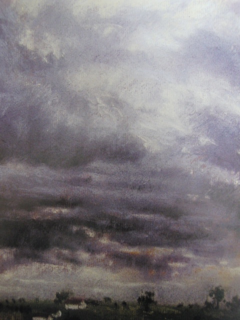 関根将雄、【バイエルンの空】、希少な大判額装用画集より、美品、日本人画家、新品額装付、送料込み拍卖