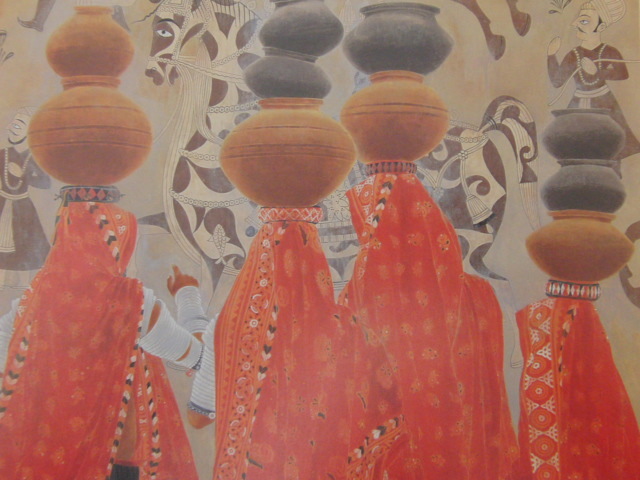 石踊紘一、【チャットリーの朝】、希少な大判額装用画集より、美品、日本人画家、新品額装付、送料込み拍卖