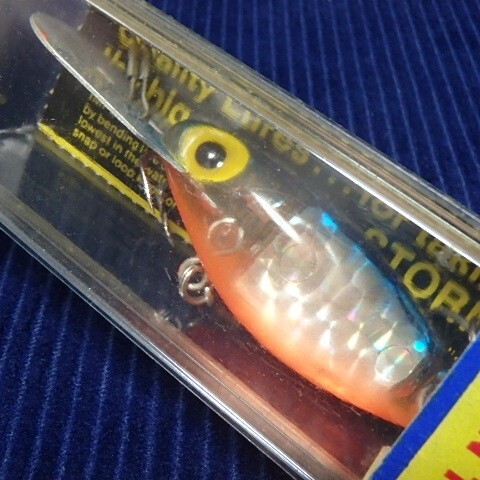 これぞ禁じ手! レア オールド ストーム ホッテントット プリズムフラッシュ AH181 Vintage OLD STORM HOT'N TOT AH181 PRIZM FLASH拍卖