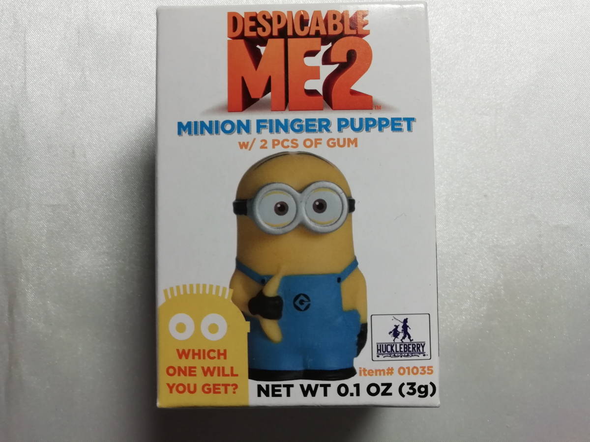 中古品 ミニオンズ Despicable Me 2 Minion Finger Puppet フィギュア拍卖