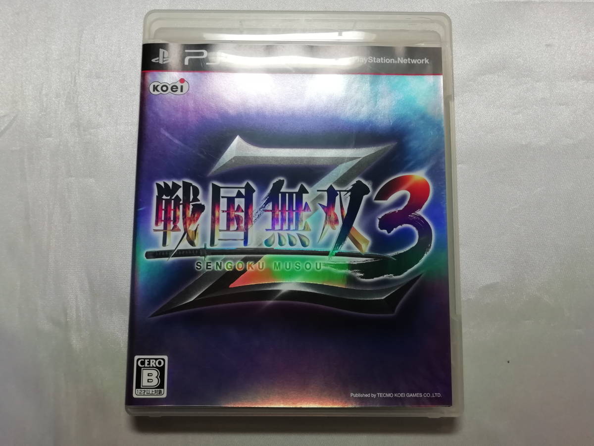 中古品 PS3ソフト 戦国無双3Z 通常版拍卖