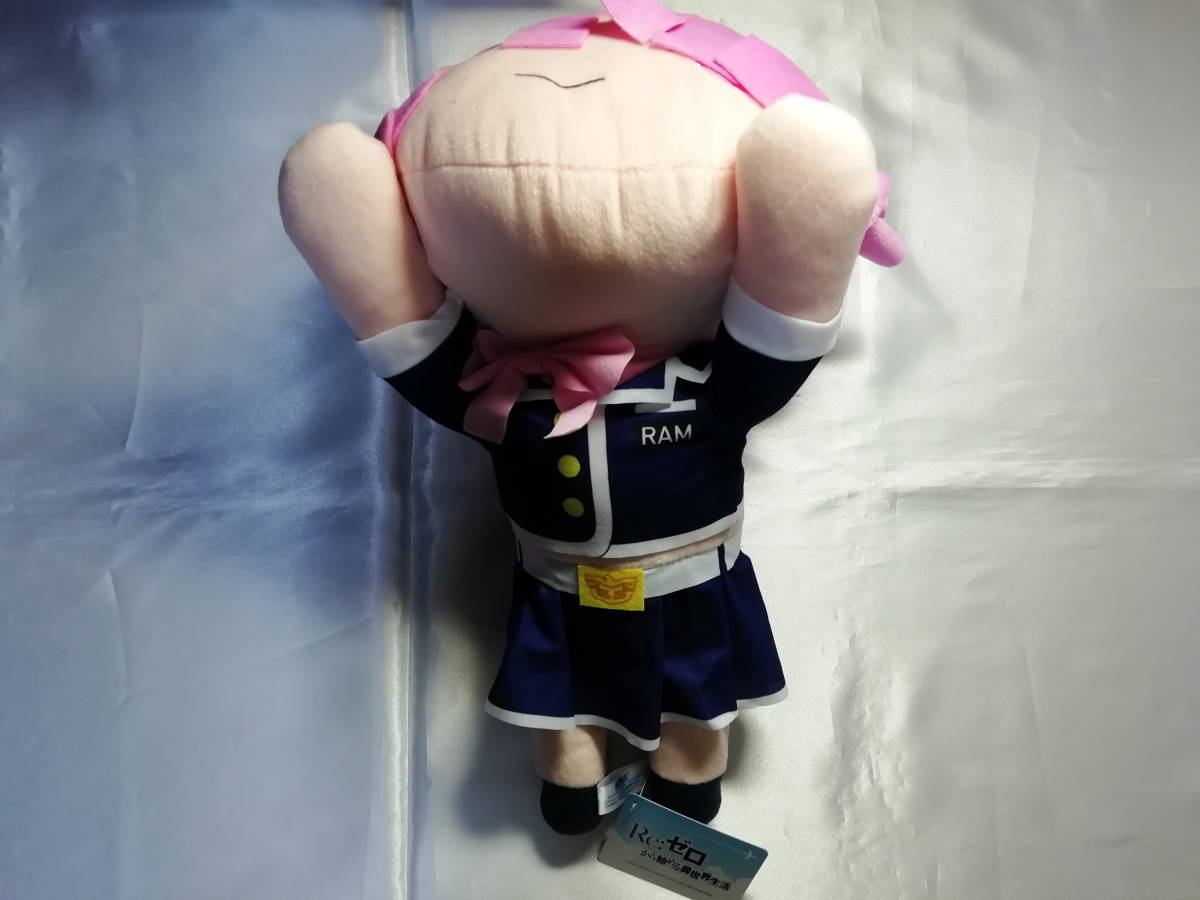 中古品 Re:ゼロから始める異世界生活 ラム メガジャンボ寝そべりぬいぐるみ”ラム” ルグニカAirLinesへようこそ!拍卖