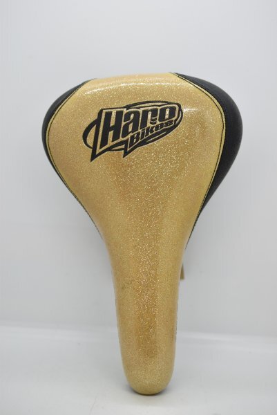 【未使用】HARO BIKES BMX ミラ・プロシリーズ サドル ゴールド ラメ ビンテージ拍卖