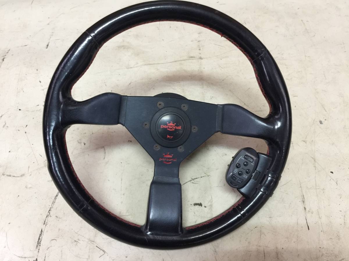 デリカ スペースギア PE8W ステアリング personal ボス付き PF8W PE6WPF6WPD6W 前期 後期仕様拍卖