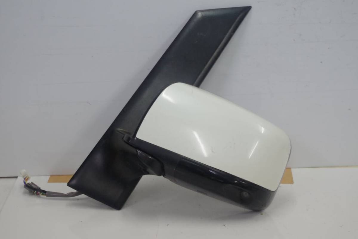ニッサン セレナ C25 カメラ付き 白 ドアミラー サイドミラー 左拍卖