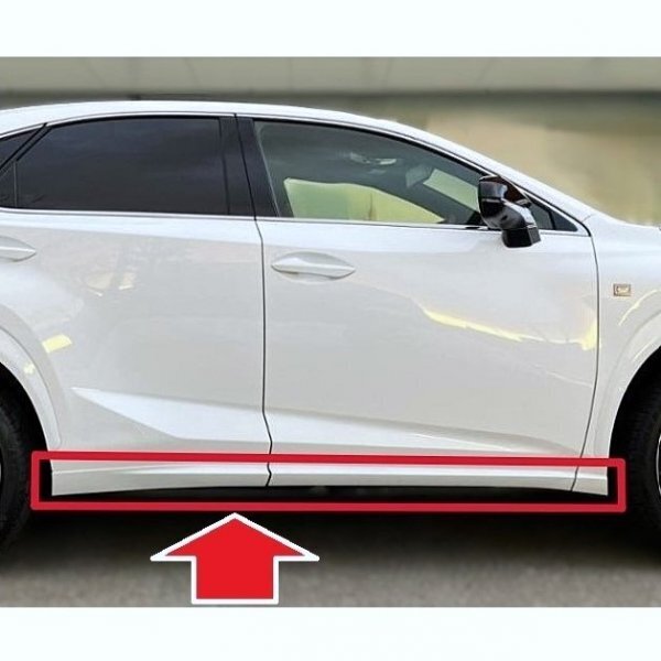 【各色あり 新品】レクサス NX 10系 カラード ドア ロア モール 1台分 6点 モールディング サイド スポイラー スカート ステップ エアロ拍卖