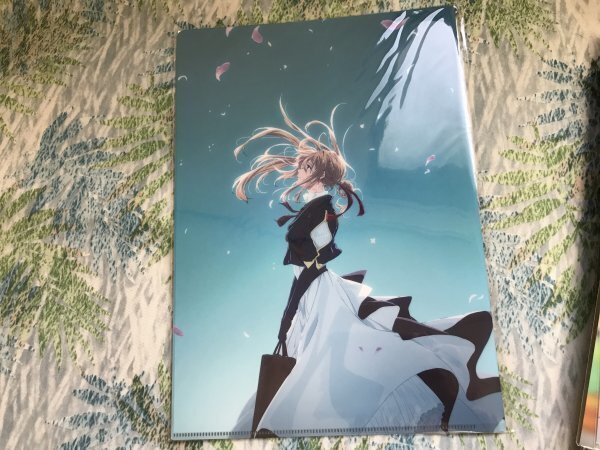 141クリアファイル 劇場版 ヴァイオレット・エヴァーガーデン 京アニショップ拍卖