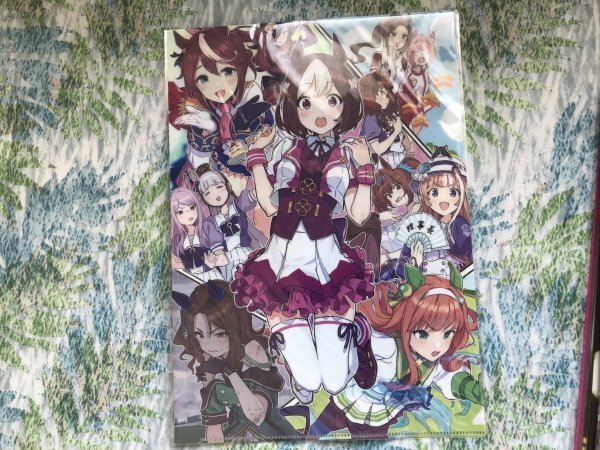 138クリアファイル ウマ娘 プリティーダービー アンソロジーコミック STAR メロンブックス特典 手島nari拍卖