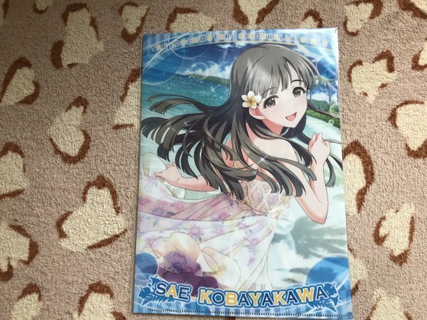 136クリアファイル アイドルマスター シンデレラガールズ ムービック 春夏秋冬 小早川紗枝 SUMMER拍卖